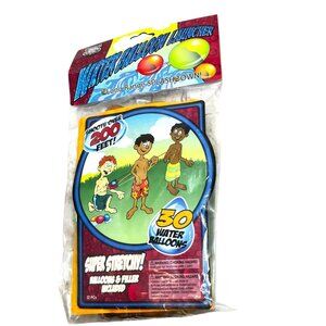 Water Balloon Launcher With 30 Water Balloons & Filler